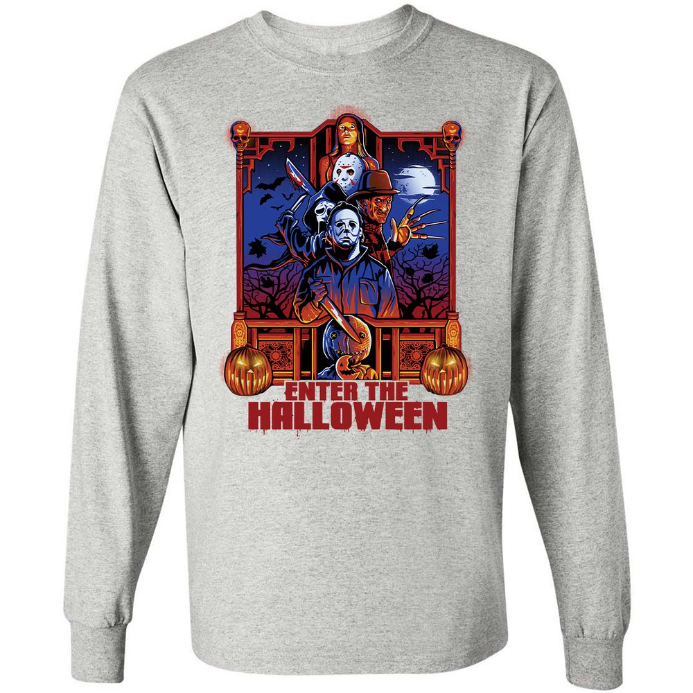 Long Sleeve T-Shirt - CHRRBYG8 - Ash - 7