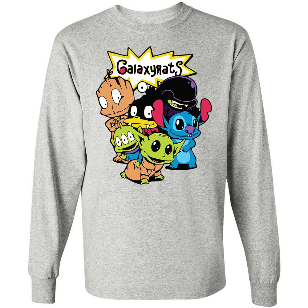 Long Sleeve T-Shirt - 8TAEXTJ3 - Ash - 7