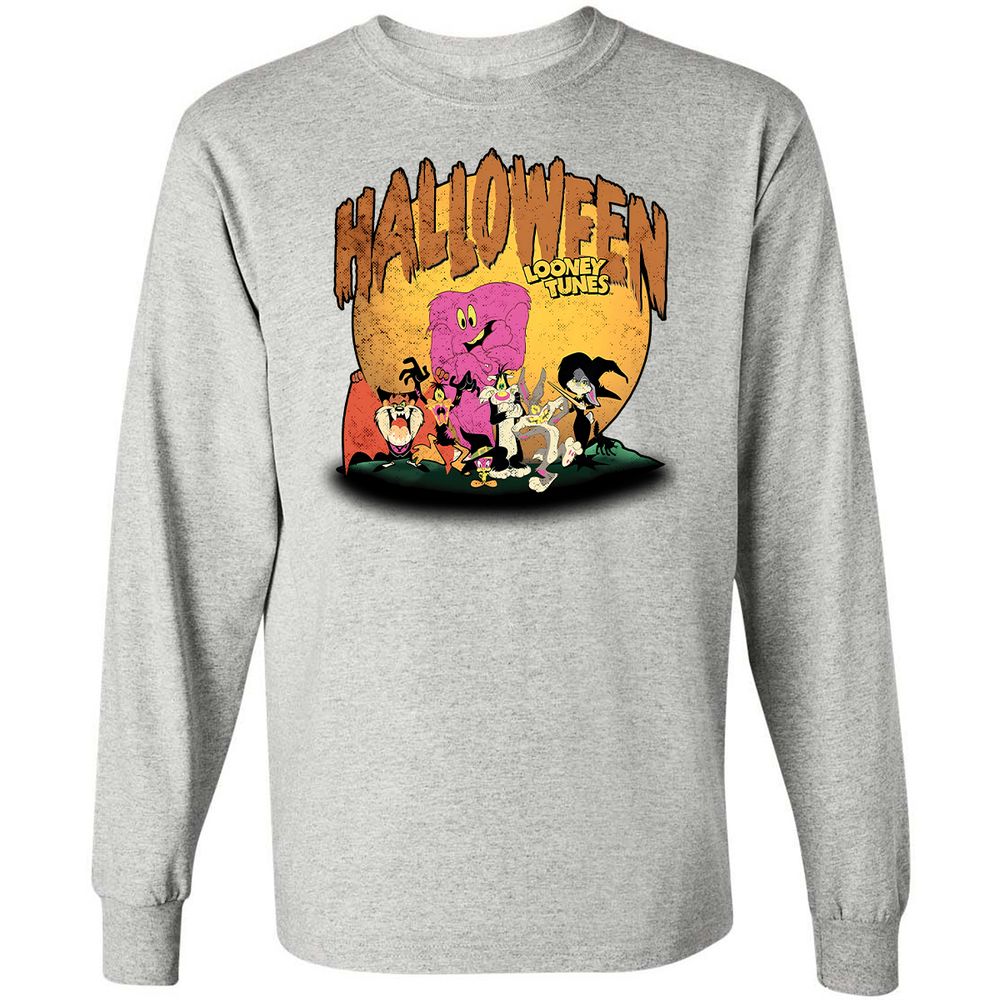 Long Sleeve T-Shirt - JB8MH66J - Ash - 7