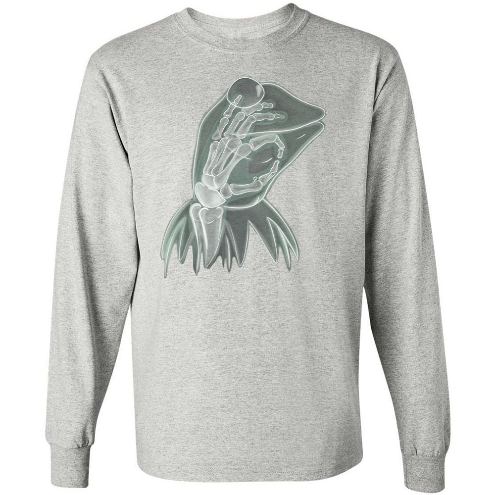 Long Sleeve T-Shirt - S7ZVAUTE - Ash - 7