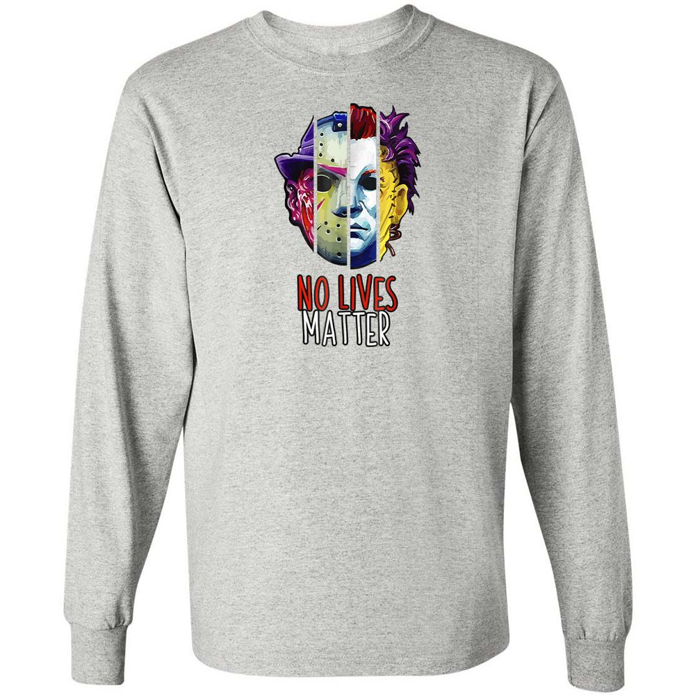 Long Sleeve T-Shirt - FGBVBXA4 - Ash - 7