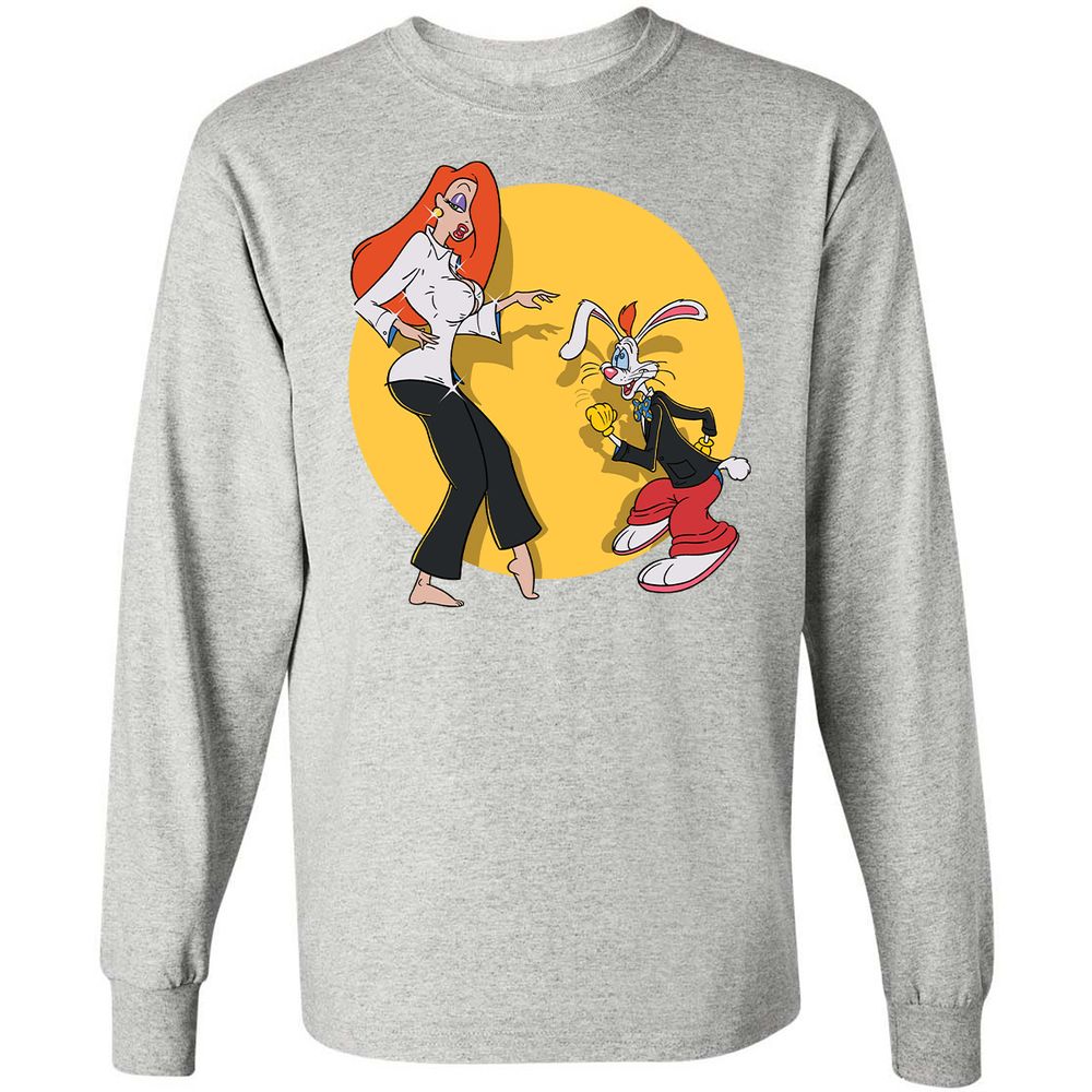 Long Sleeve T-Shirt - PH9GR7LY - Ash - 7