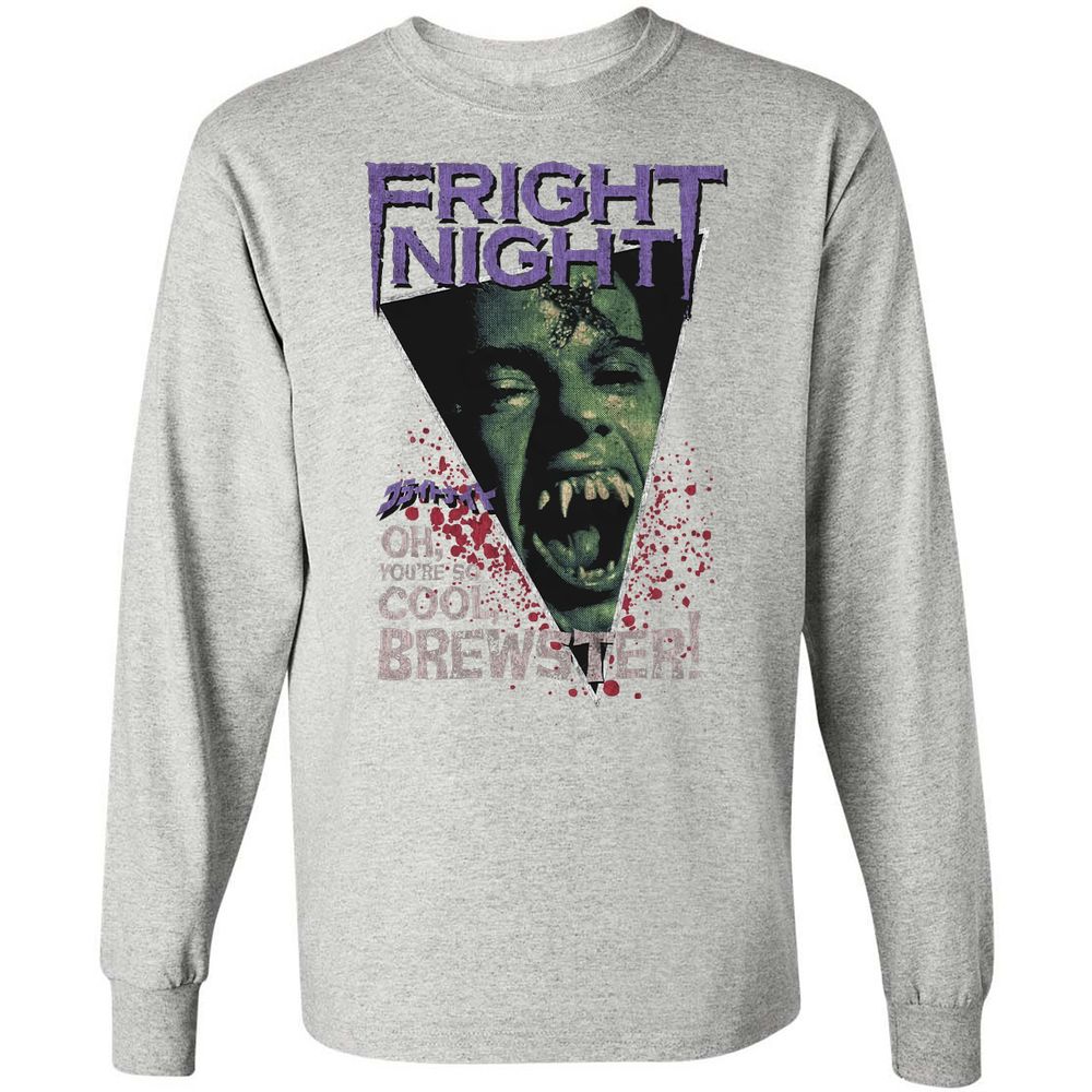 Long Sleeve T-Shirt - QURWWUBX - Ash - 7