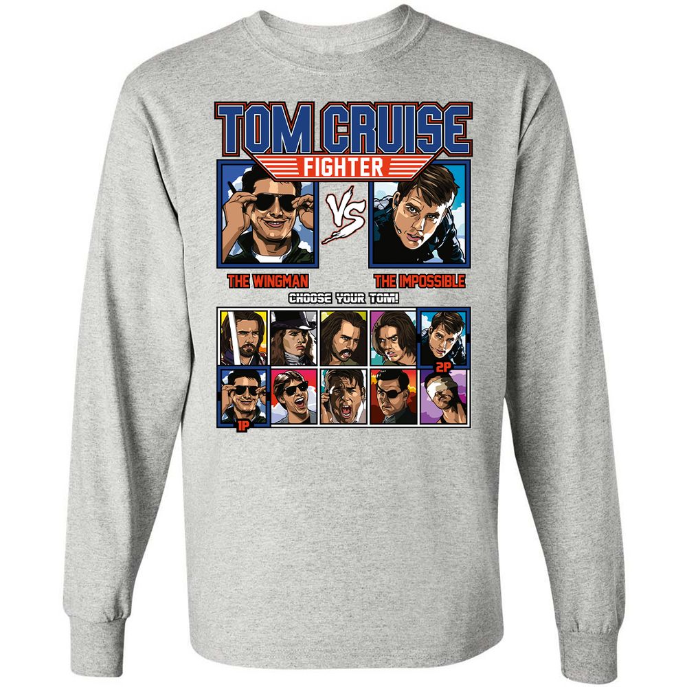 Long Sleeve T-Shirt - 3H9ZZ6NJ - Ash - 7