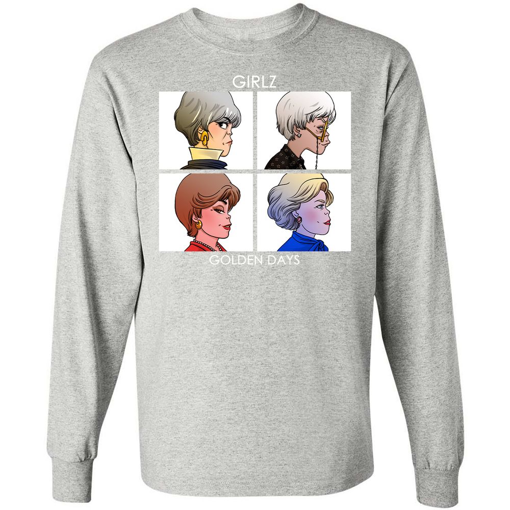Long Sleeve T-Shirt - HM84EMXG - Ash - 7