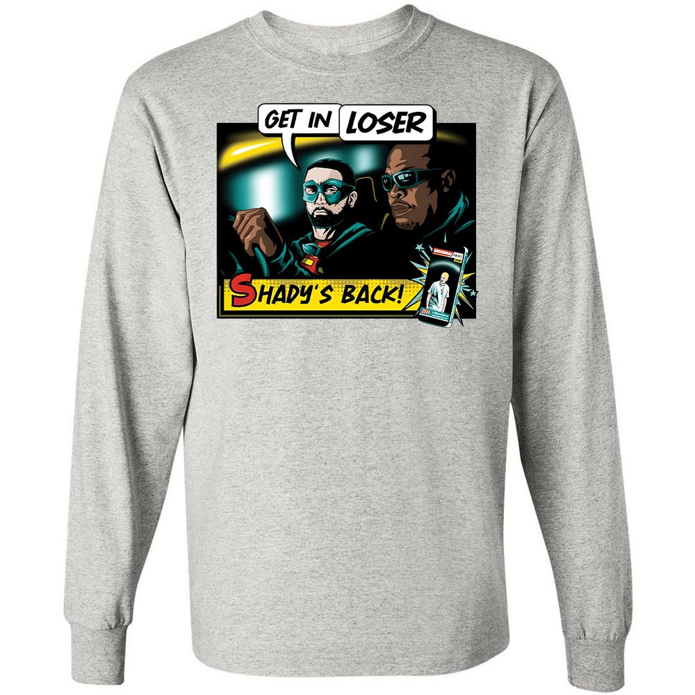 Long Sleeve T-Shirt - KWT3X2Q9 - Ash - 7