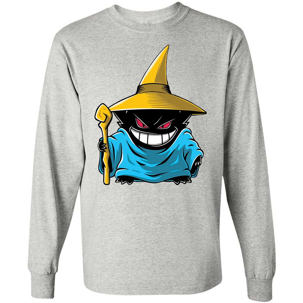 Long Sleeve T-Shirt - TZZW3NMH - Ash - 7