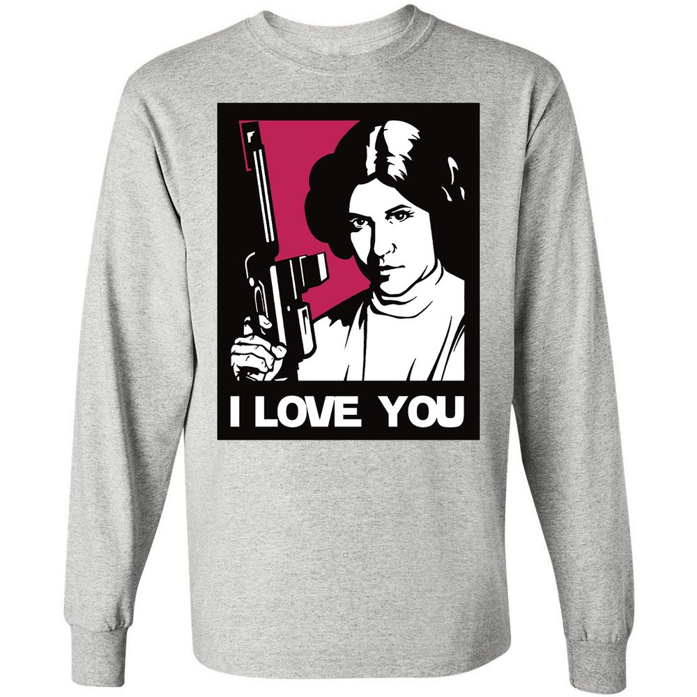 Long Sleeve T-Shirt - 1SQVLHU7 - Ash - 7