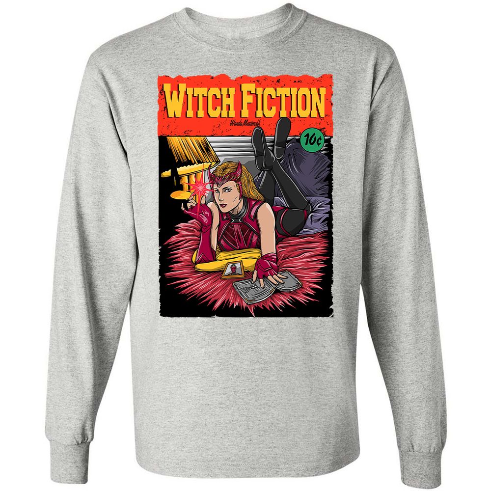 Long Sleeve T-Shirt - 7C43HHSK - Ash - 7