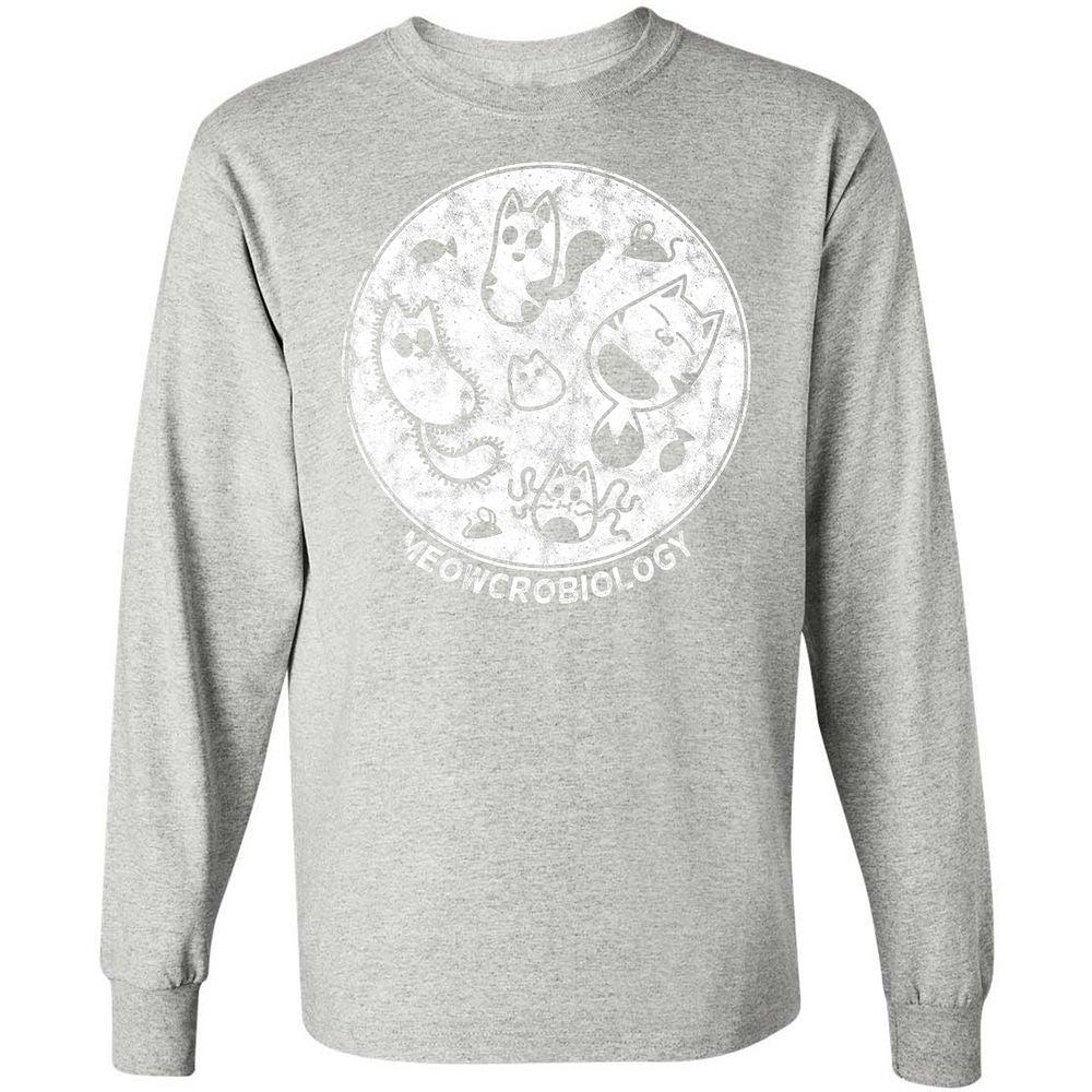 Long Sleeve T-Shirt - ELLVZCFT - Ash - 7