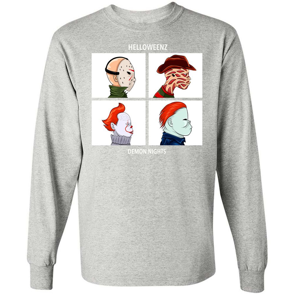 Long Sleeve T-Shirt - 9ACPDCRY - Ash - 7