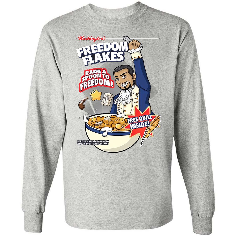 Long Sleeve T-Shirt - KG7MQV4V - Ash - 7