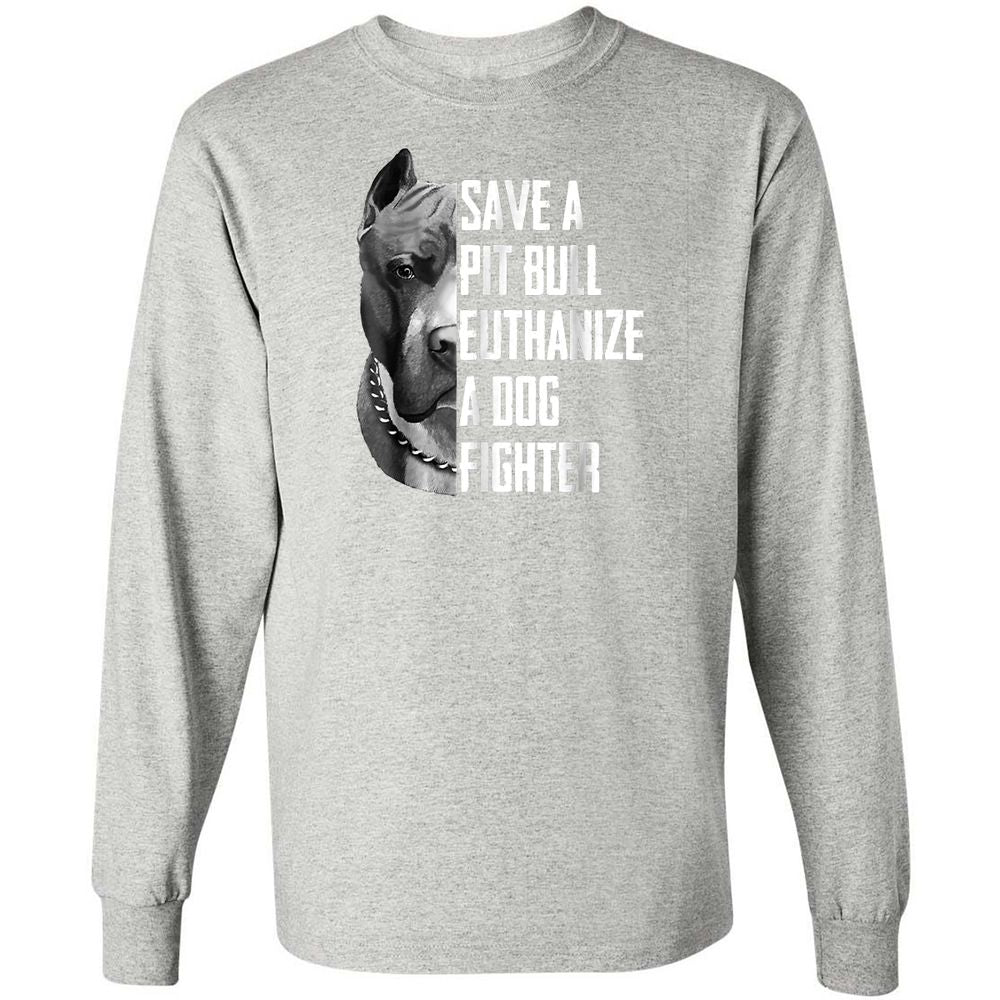 Long Sleeve T-Shirt - CA9PALP3 - Ash - 7