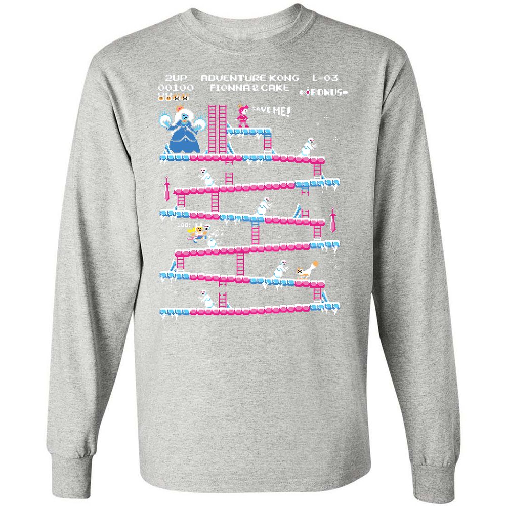 Long Sleeve T-Shirt - LR357T3T - Ash - 7