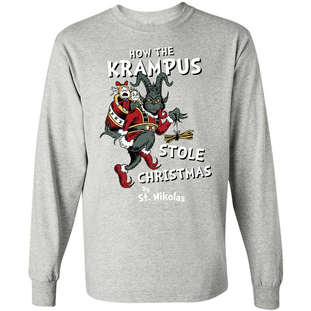 Long Sleeve T-Shirt - FF6GG9C9 - Ash - 7