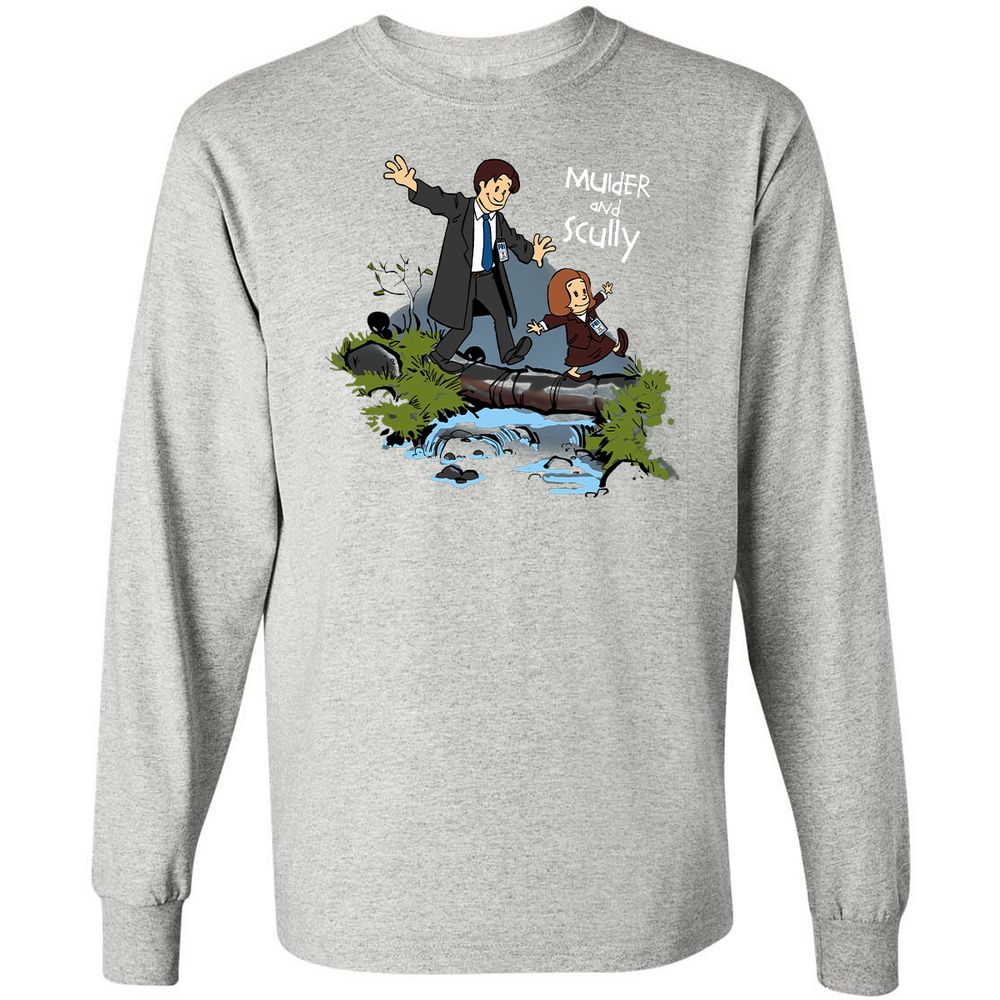 Long Sleeve T-Shirt - 3MWJWC39 - Ash - 7