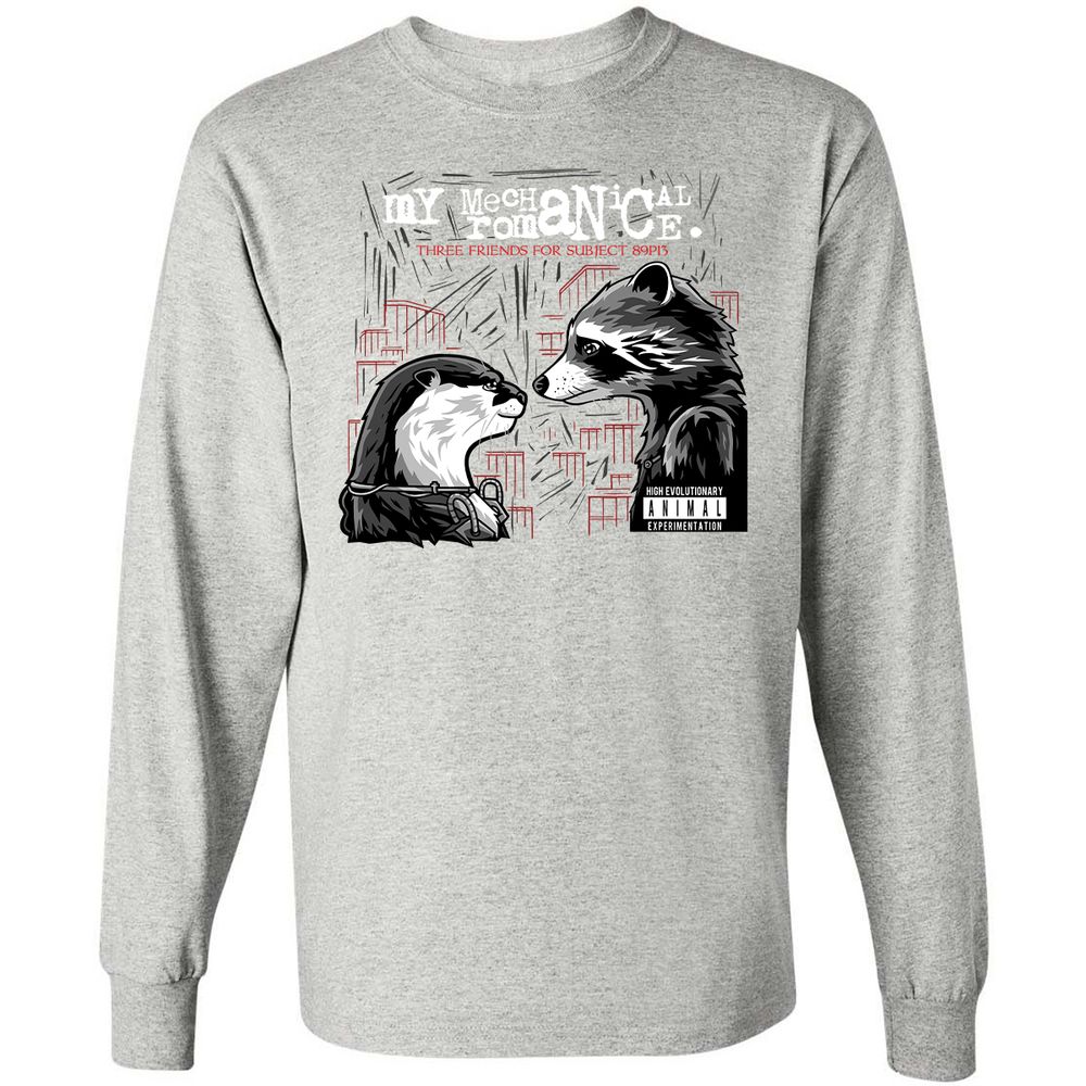 Long Sleeve T-Shirt - 5VX2FQ2U - Ash - 7