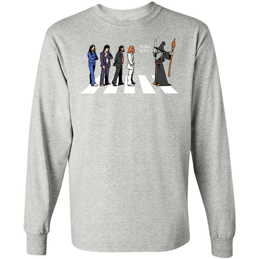 Long Sleeve T-Shirt - 5RAT7HFU - Ash - 7