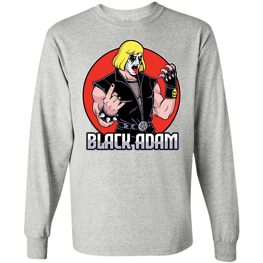 Long Sleeve T-Shirt - FHLRQHTU - Ash - 7