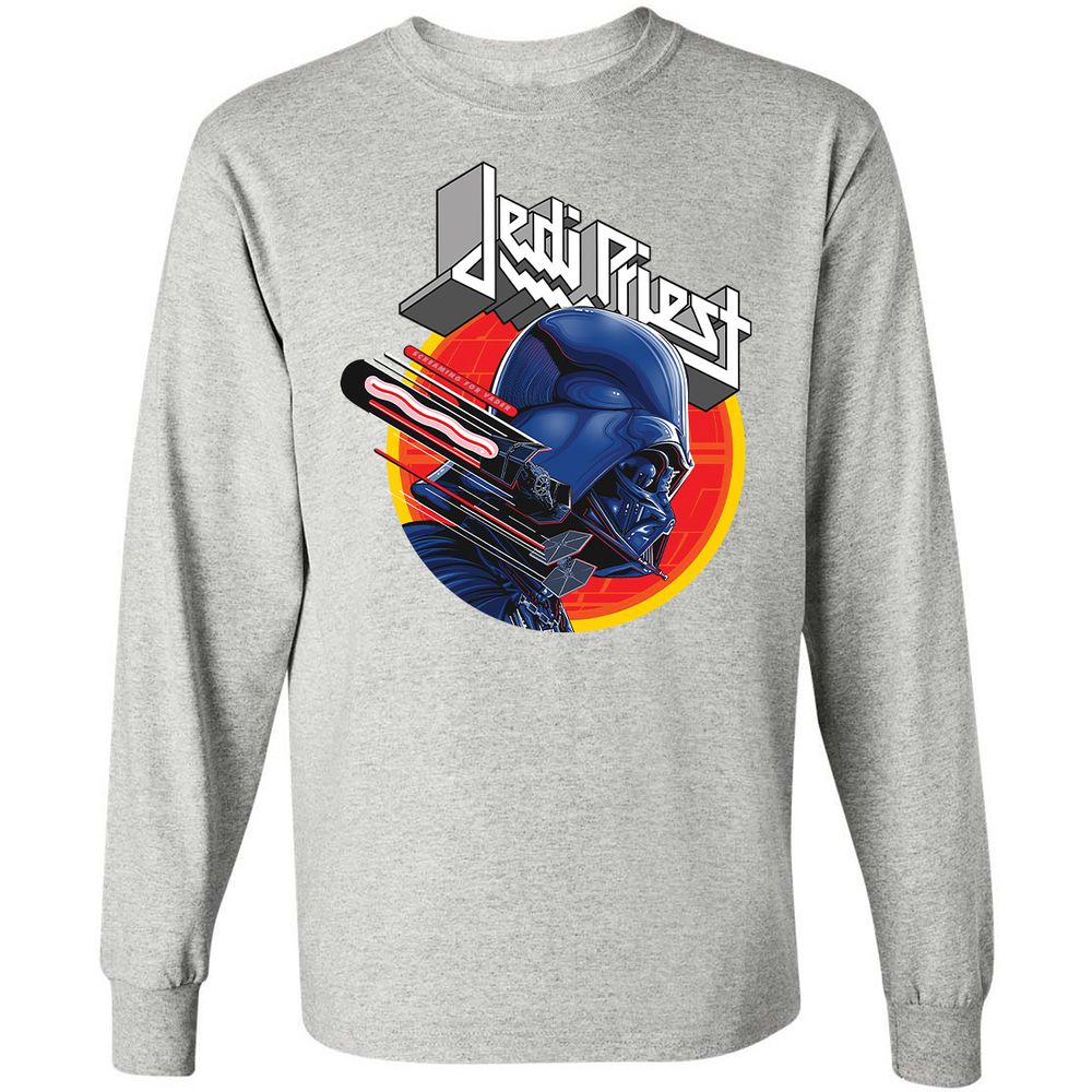 Long Sleeve T-Shirt - XFDWZ8G7 - Ash - 7