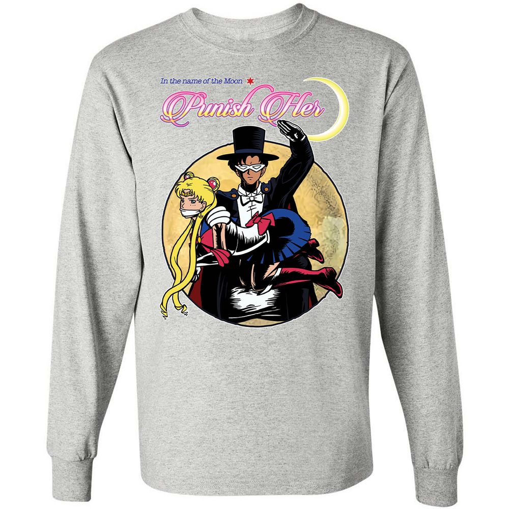 Long Sleeve T-Shirt - 7849RV1Q - Ash - 7
