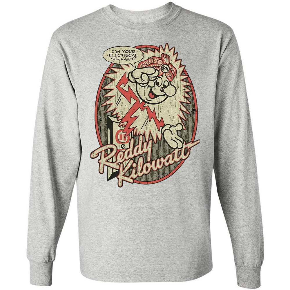 Long Sleeve T-Shirt - 3U45H9RP - Ash - 7
