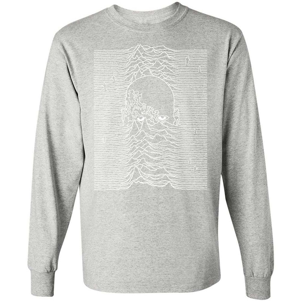 Long Sleeve T-Shirt - 5KRPSV7P - Ash - 7