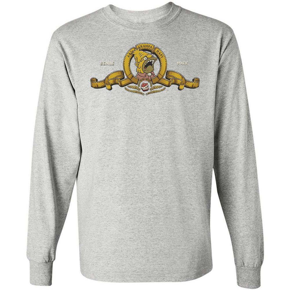 Long Sleeve T-Shirt - 49QG3HKY - Ash - 7