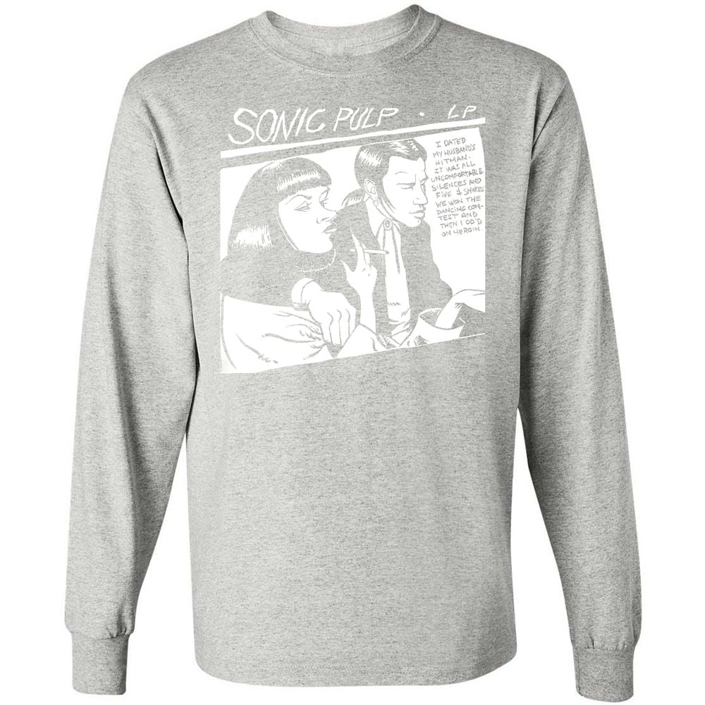 Long Sleeve T-Shirt - 445XDU2P - Ash - 7