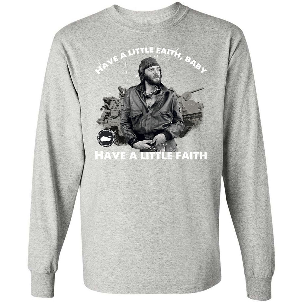 Long Sleeve T-Shirt - 6BK12YZC - Ash - 7