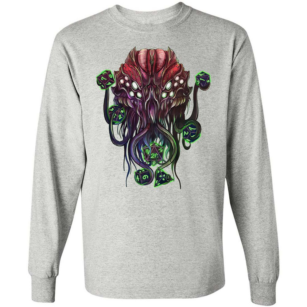 Long Sleeve T-Shirt - 1MX8YCZF - Ash - 7