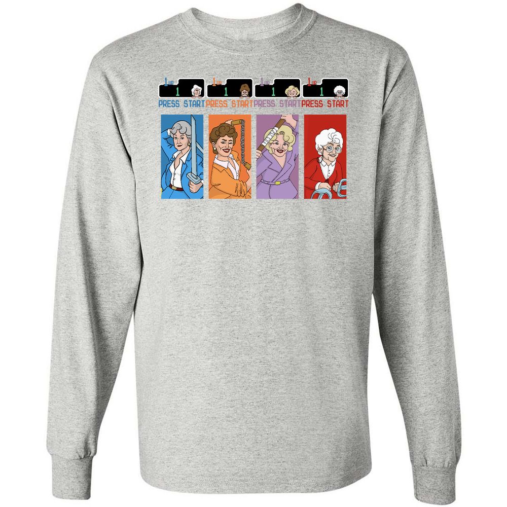 Long Sleeve T-Shirt - BJH3MVRS - Ash - 7