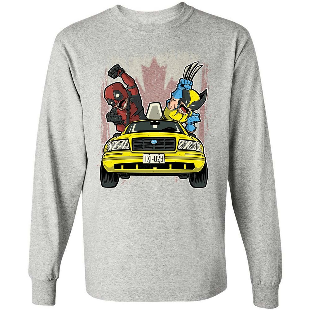 Long Sleeve T-Shirt - 985LFNUC - Ash - 7