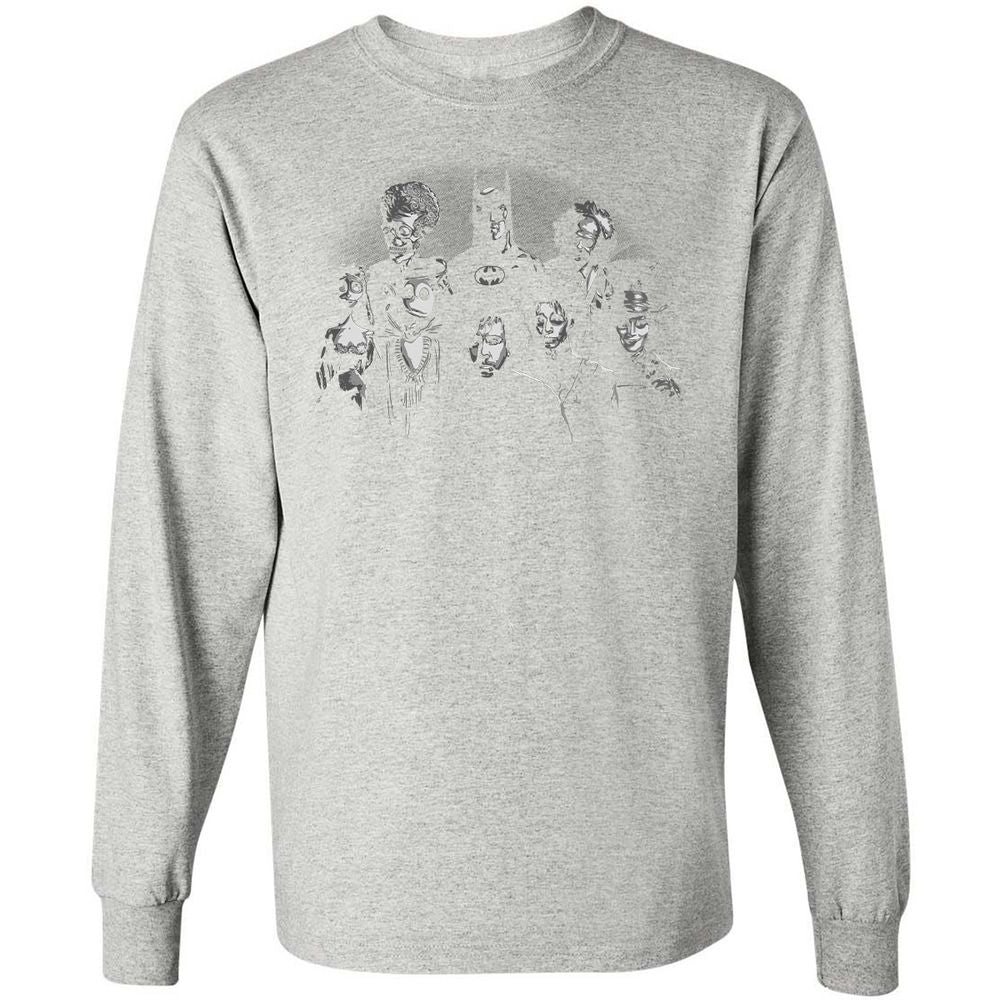 Long Sleeve T-Shirt - YUFAEFL1 - Ash - 7