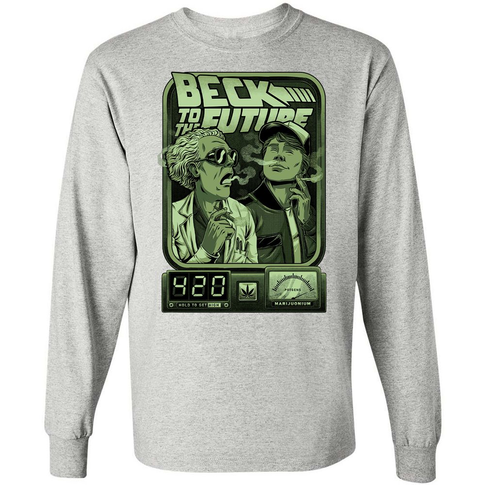 Long Sleeve T-Shirt - XB1YX1N9 - Ash - 7