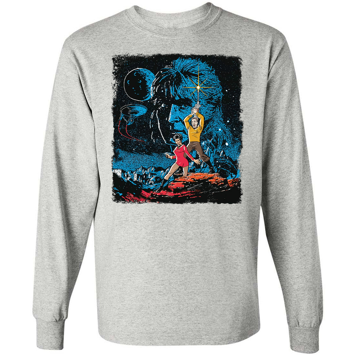 Long Sleeve T-Shirt - FPWWD3X9 - Ash - 7