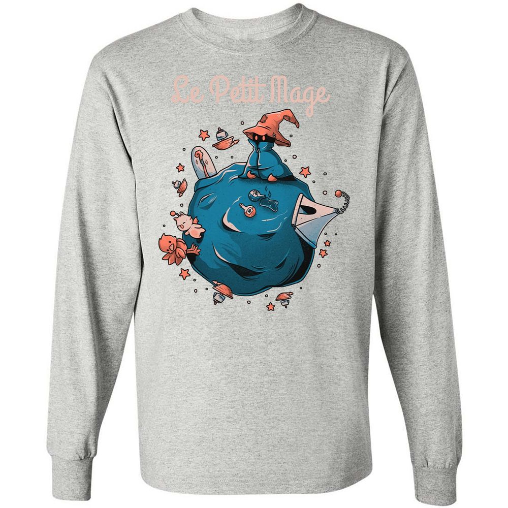 Long Sleeve T-Shirt - KYVP9TT8 - Ash - 7