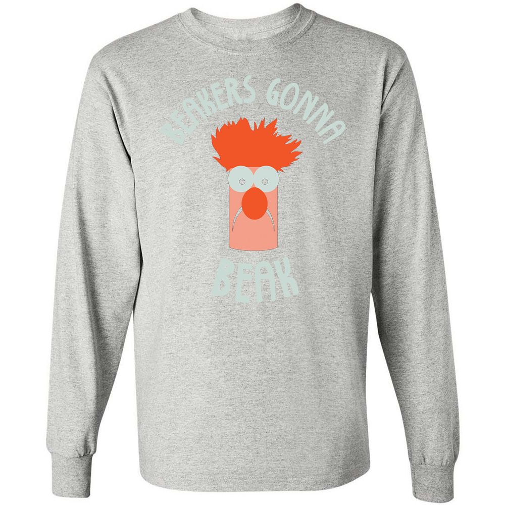 Long Sleeve T-Shirt - HB692YKT - Ash - 7