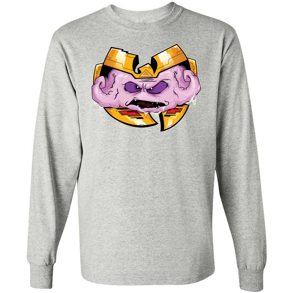 Long Sleeve T-Shirt - 8S5LMUQK - Ash - 7