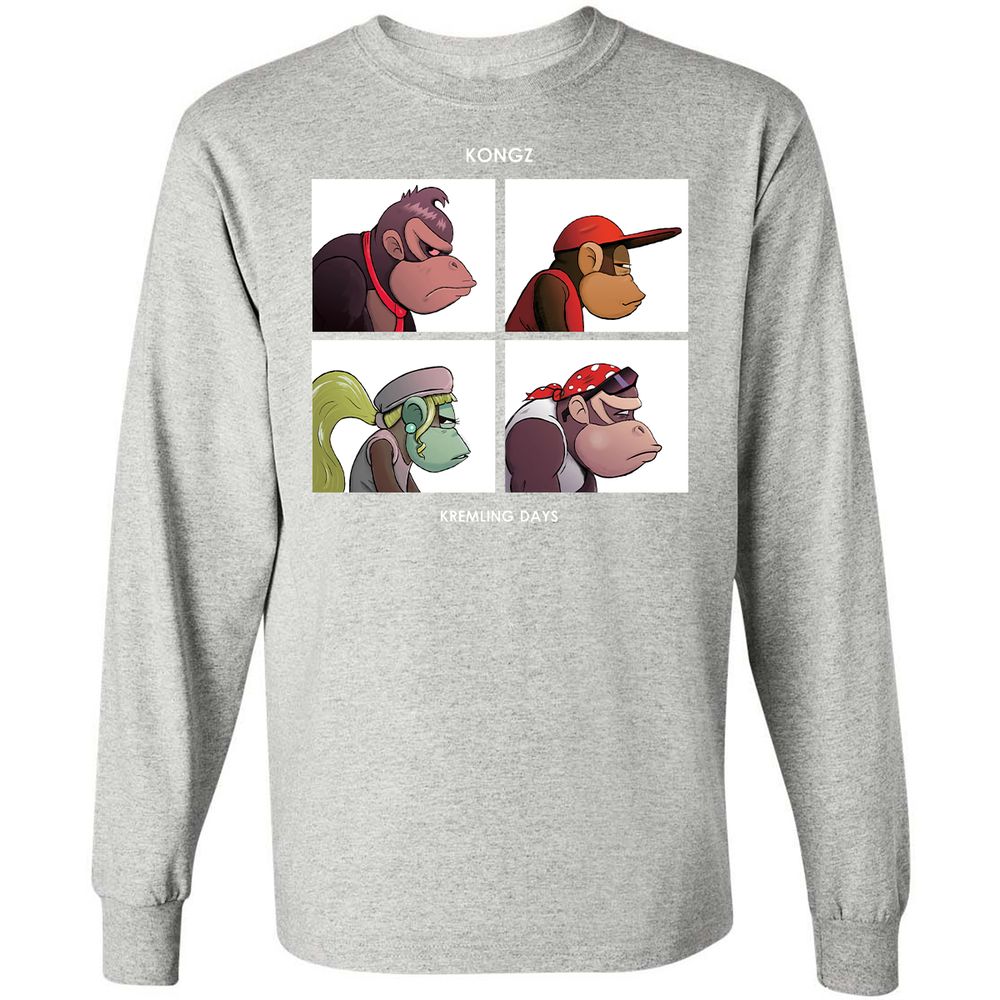 Long Sleeve T-Shirt - C4SC64L4 - Ash - 7