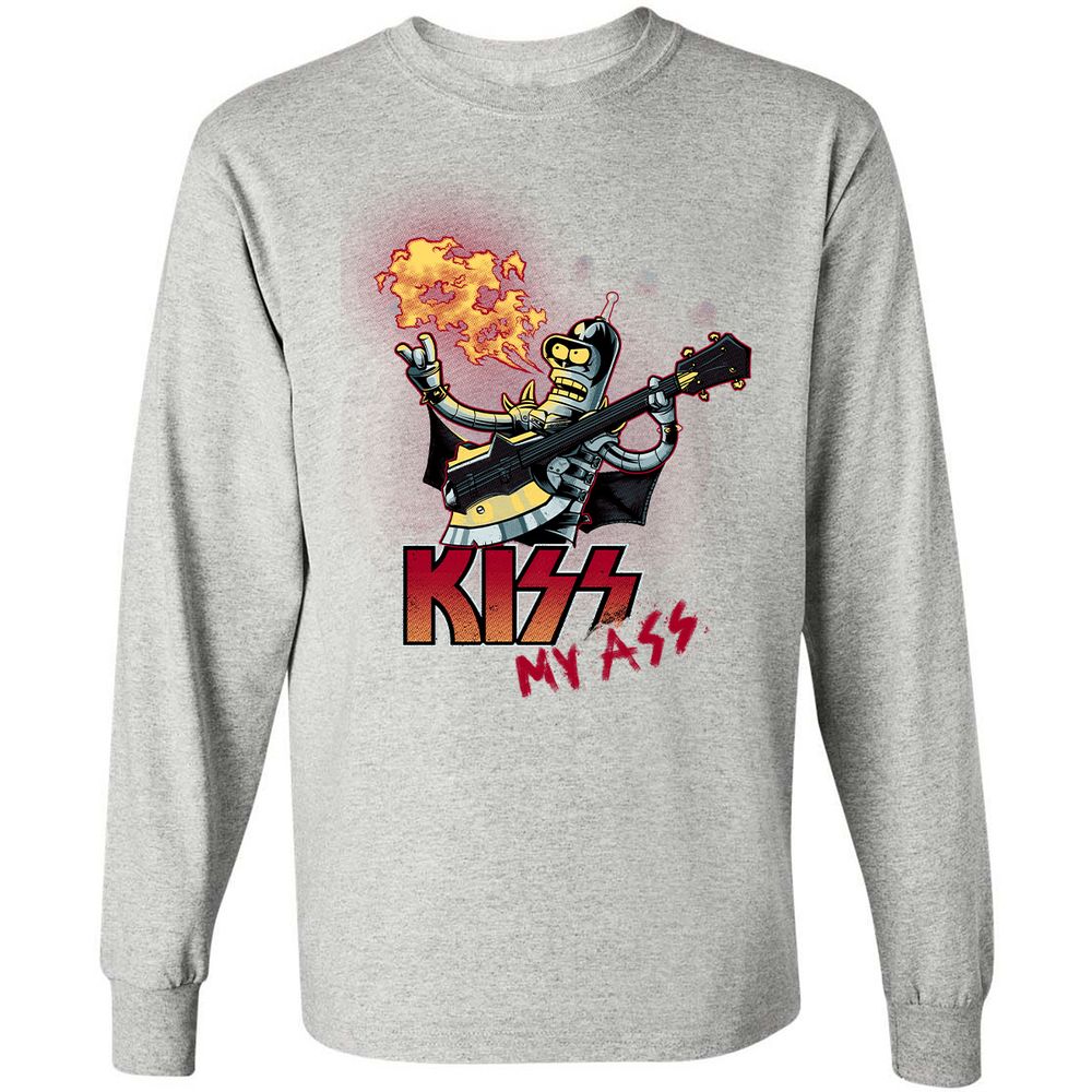 Long Sleeve T-Shirt - 1NB6U62L - Ash - 7