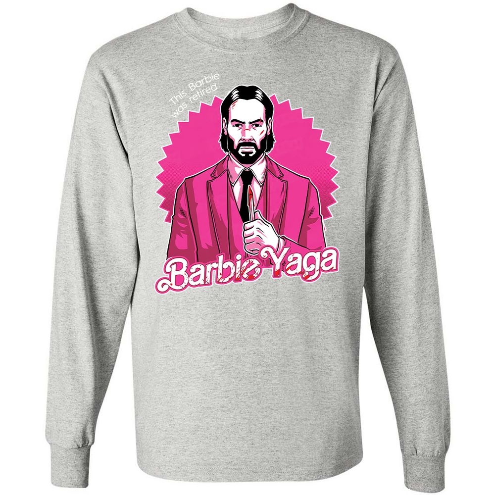 Long Sleeve T-Shirt - 7D5ESMQN - Ash - 7