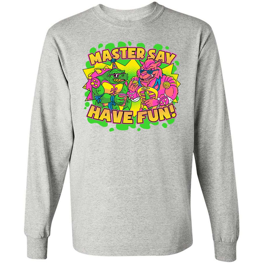 Long Sleeve T-Shirt - K7HQN892 - Ash - 7