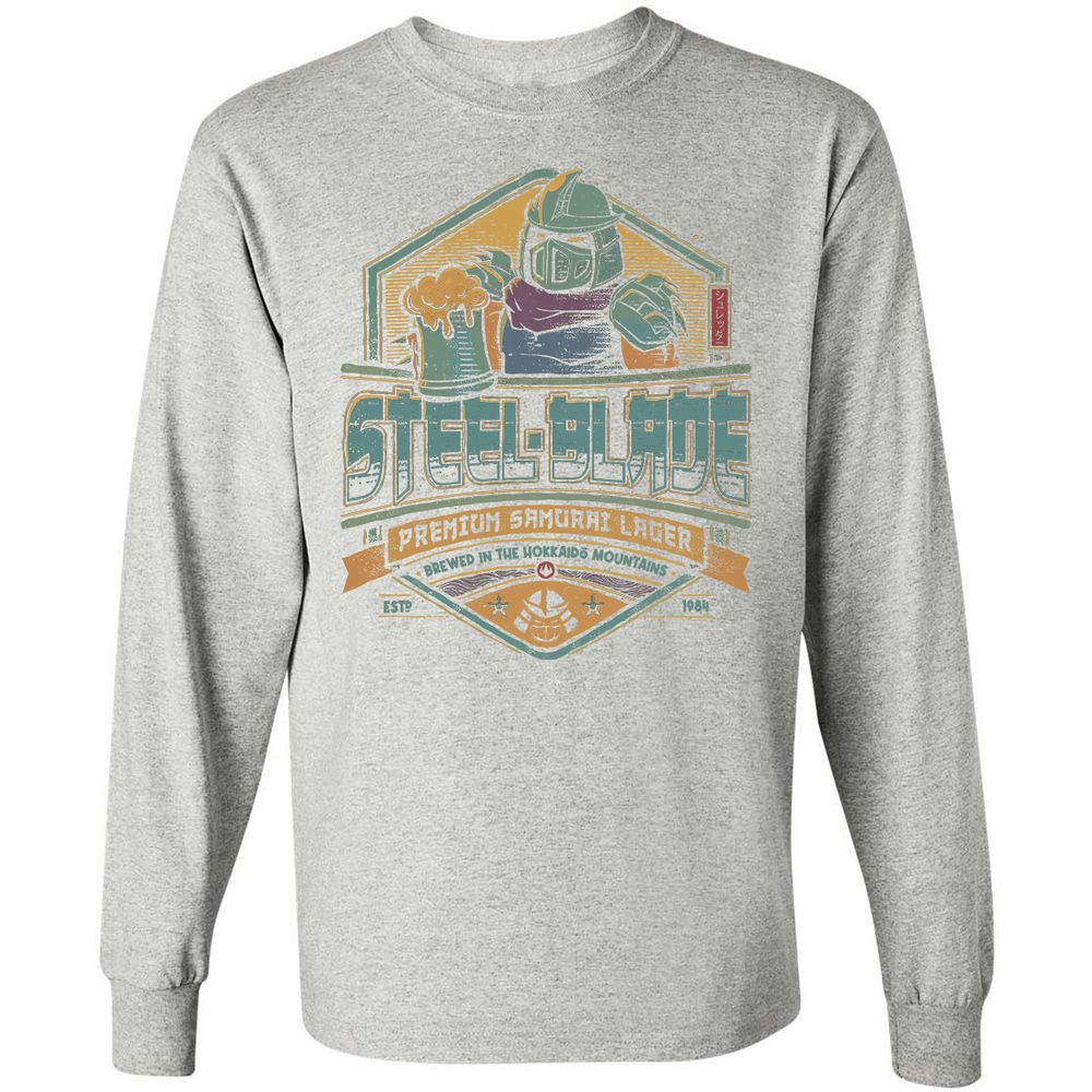 Long Sleeve T-Shirt - CWZLCQ96 - Ash - 7