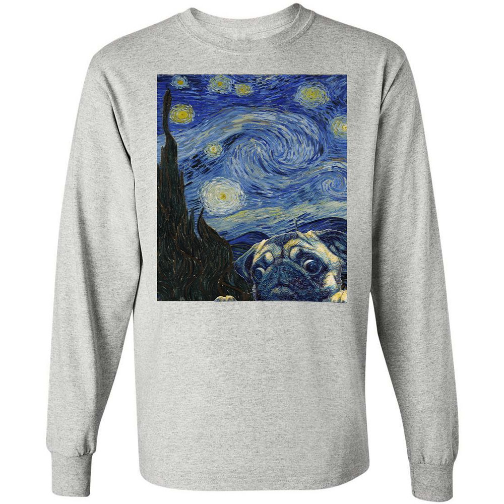 Long Sleeve T-Shirt - TD6ACWZH - Ash - 7