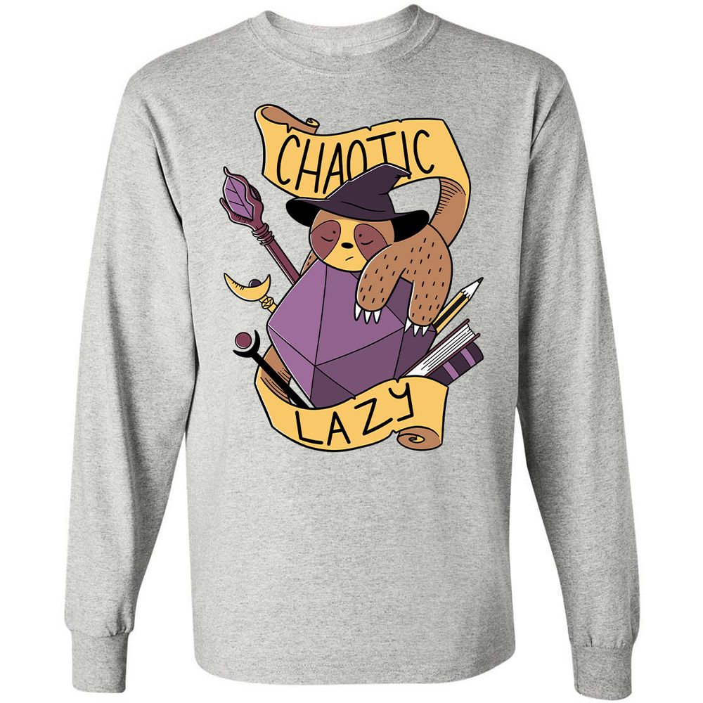 Long Sleeve T-Shirt - DPYERFY1 - Ash - 7