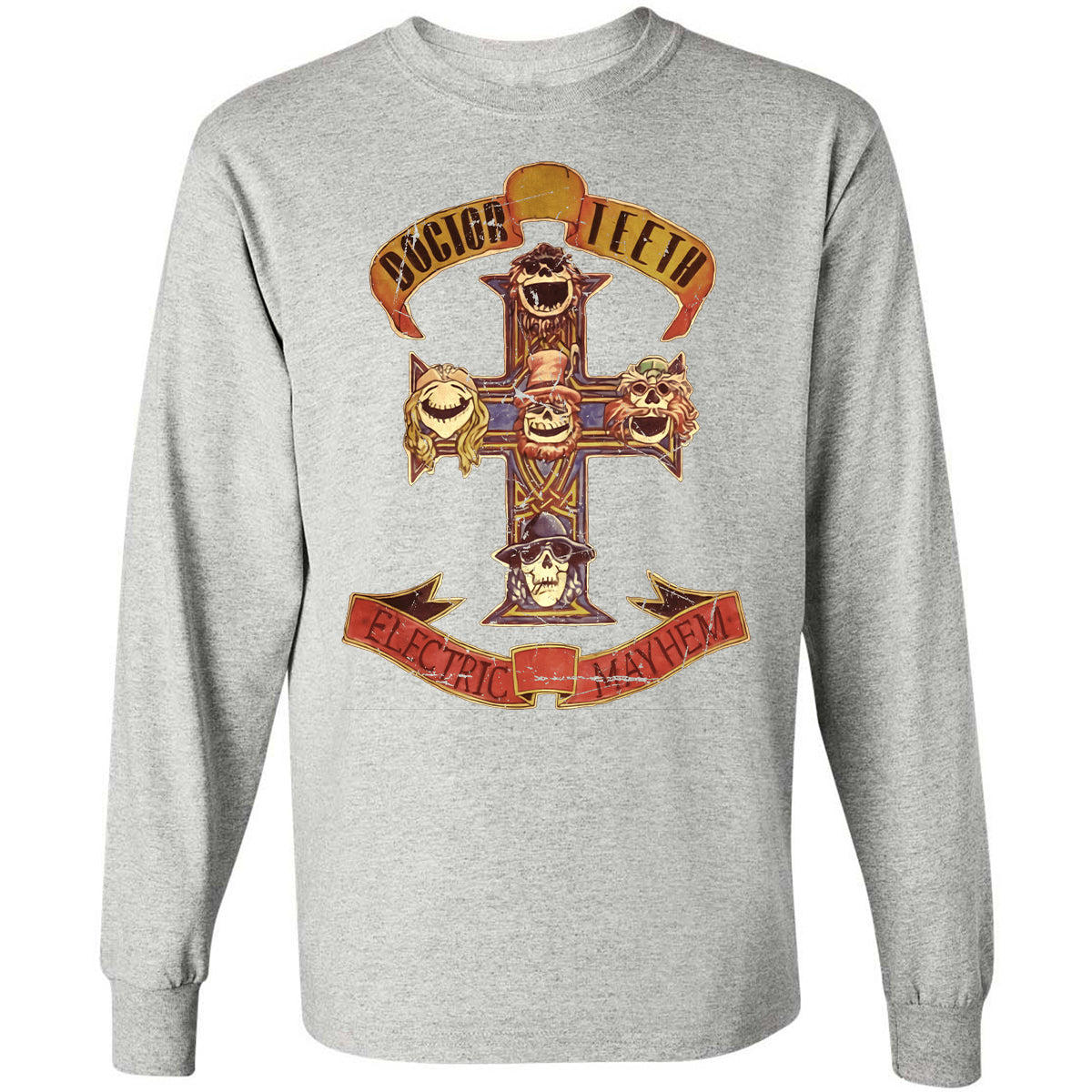 Long Sleeve T-Shirt - SGKHW4MQ - Ash - 7