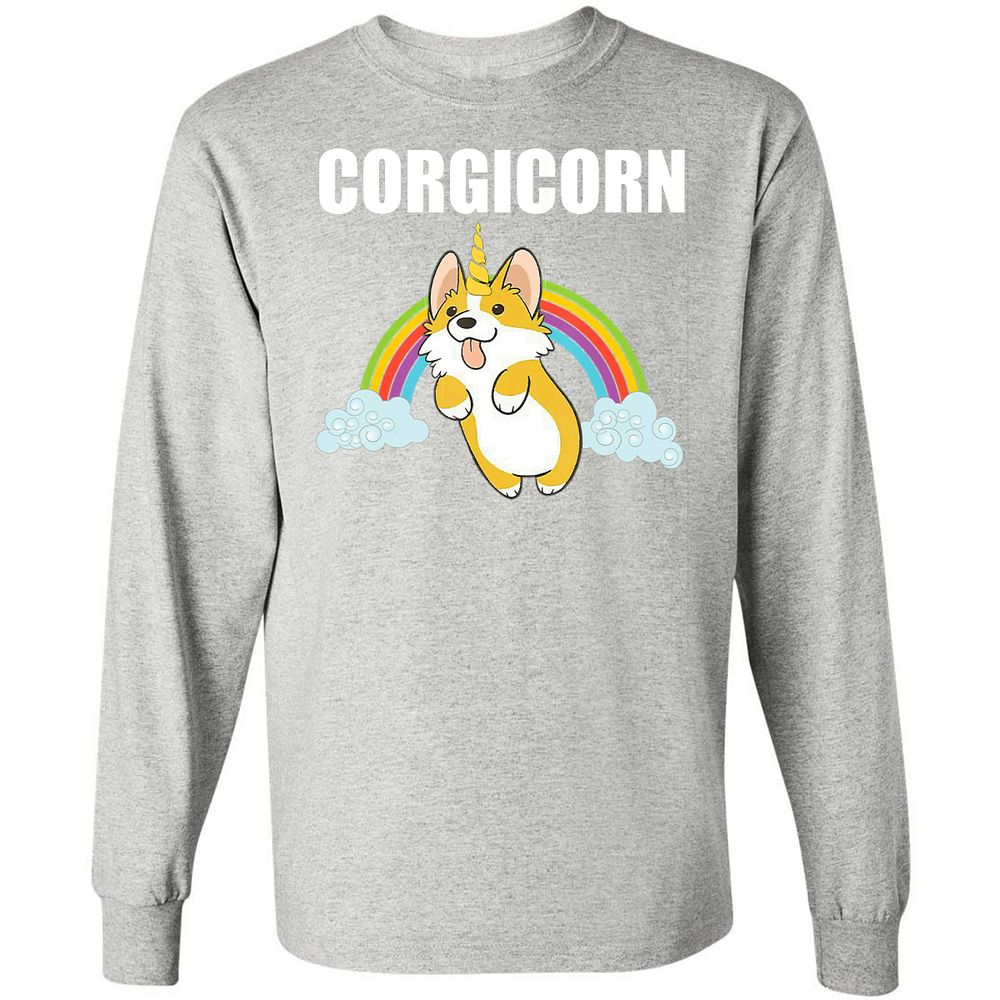 Long Sleeve T-Shirt - U36QR577 - Ash - 7