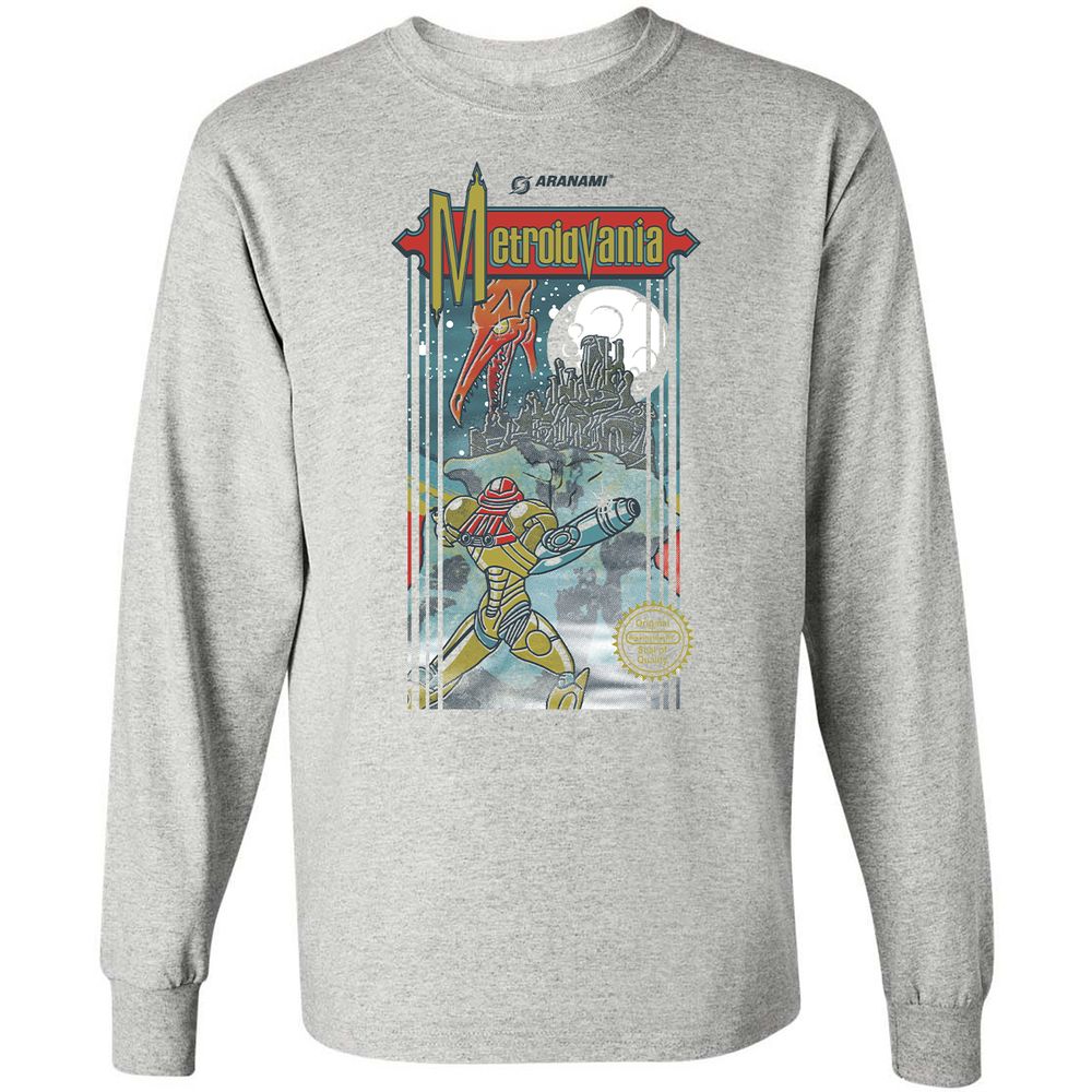 Long Sleeve T-Shirt - ZPSCMJ5P - Ash - 7