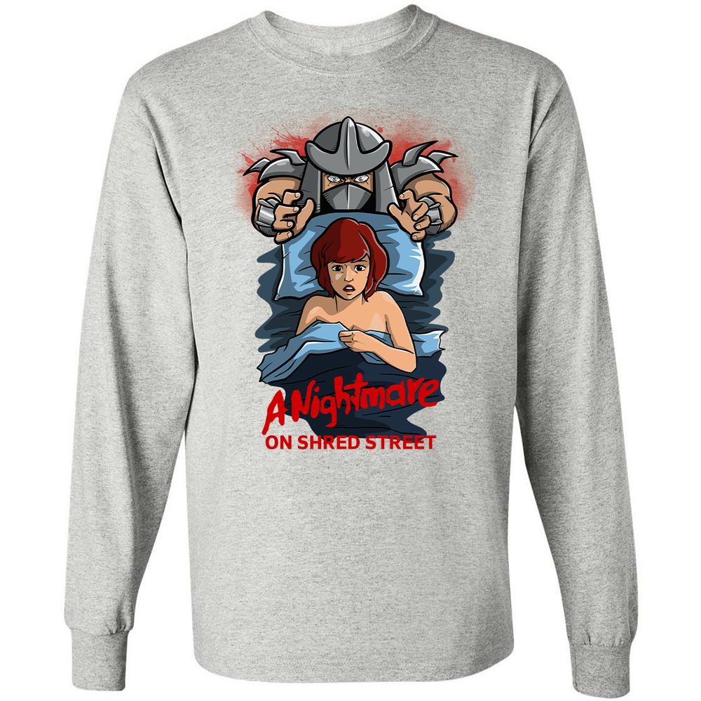 Long Sleeve T-Shirt - SQWZ8TEJ - Ash - 7